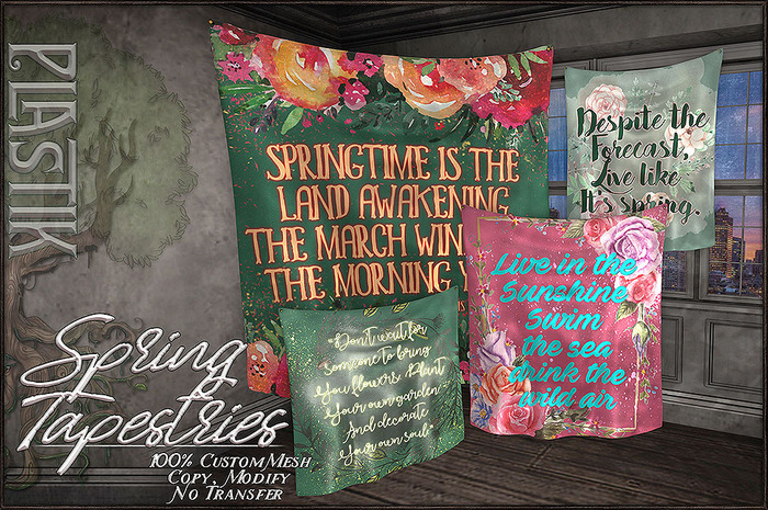 :[P]:- Spring Tapestries FATPACK