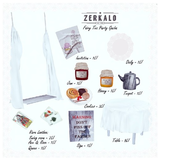 [ zerkalo ] Fairy Tea Party - Lootbox - RARE