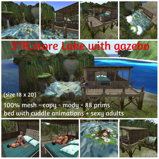 S*R.store Lake with gazebo