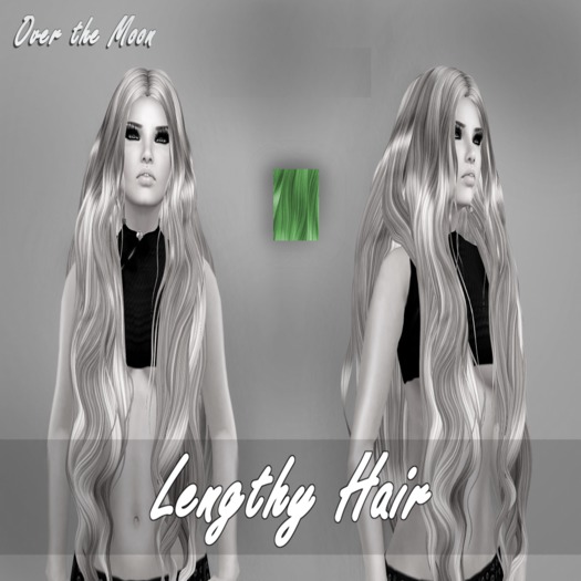 Lengthy Green Pack Hair