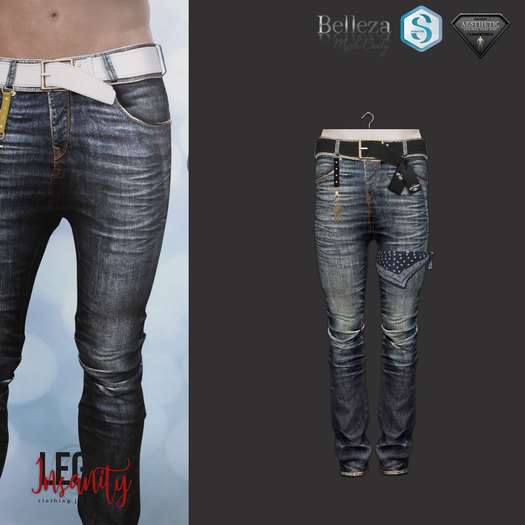 Legal Insanity - Owen dirty skinny jeans