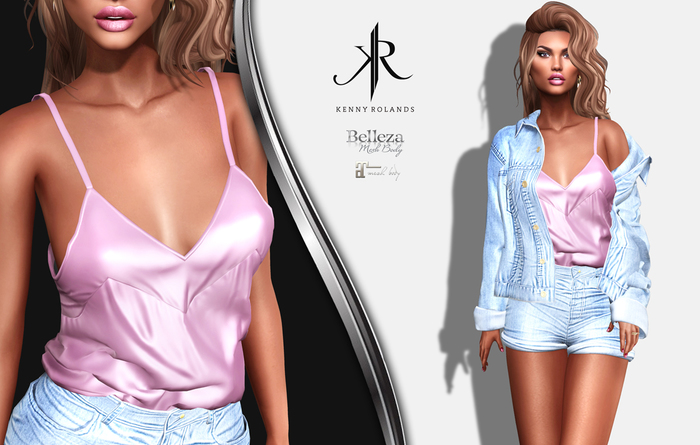 [KR] EVA Jean's&Silk -Pink- (wear)
