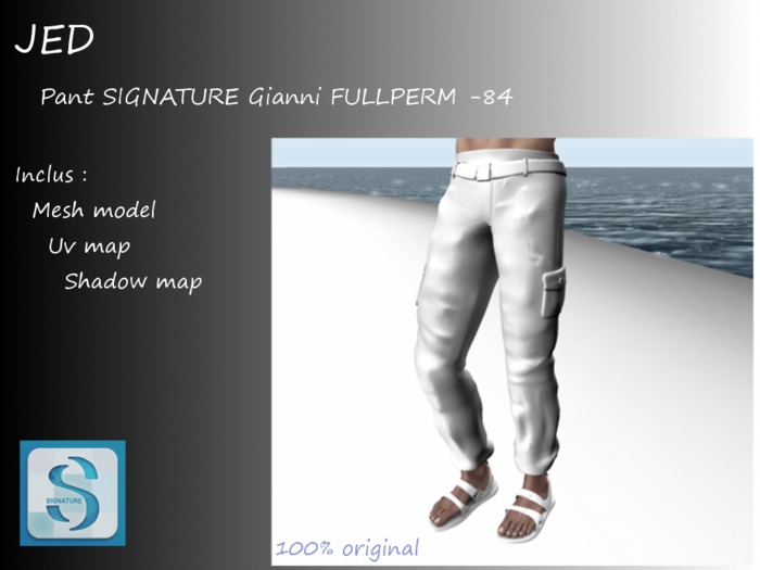 Pant SIGNATURE Gianni FULLPERM -84