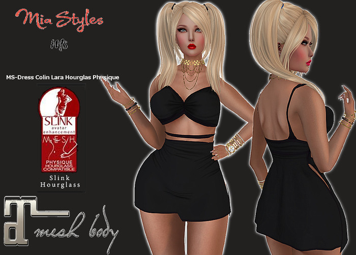 MS- Dress Colin black