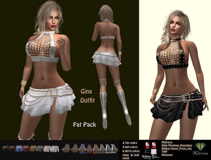 Res_Gina Outfit Fat pack