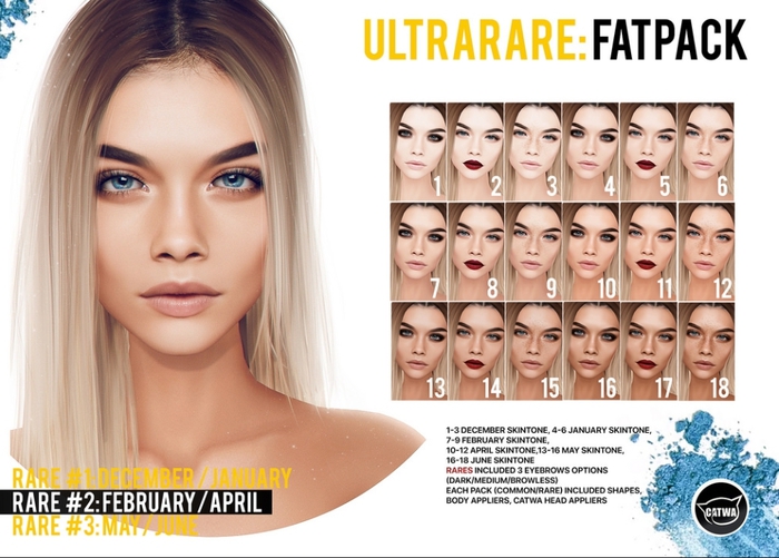 #RARE 2 ---SKIN SET - (February / Apil) --- RARE