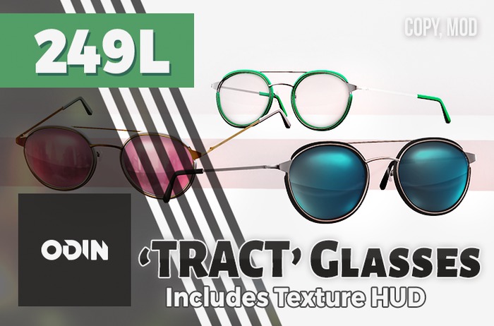 ODIN - 'TRACT' Glasses (Add to Unpack)
