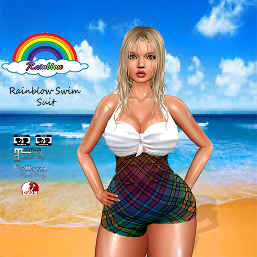 Rainblow Swim Suit Big 