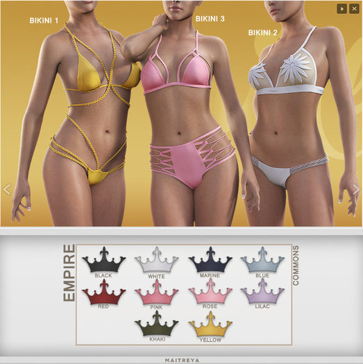 #EMPIRE - SF - Bikini 3 - black