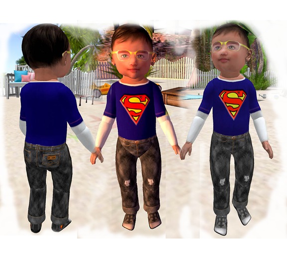 ZOOBY SUPERMAN OUTFIT G&L