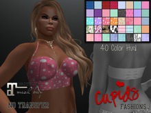 *CF* Sling Neck Top Maitreya w/40 Color-Pattern Hud