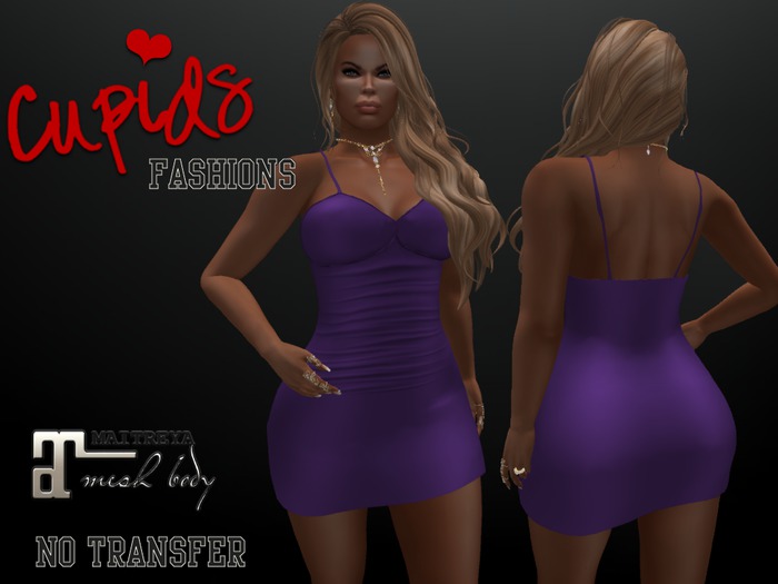 *CF* BODY GLOVE DRESS MAITREYA PURPLE