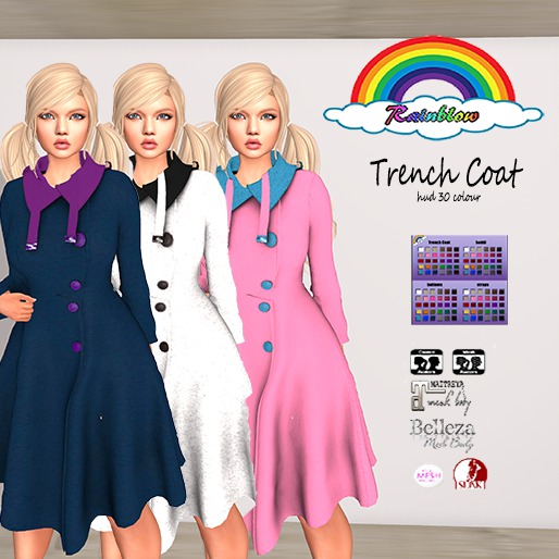 Colours Trench Coat (WEAR)