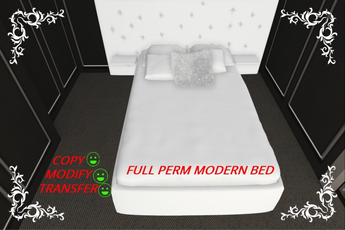 Modern bed Full Perm