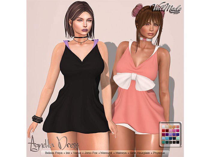 [WellMade] Agnella Dress