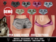 [DEMO] Alcateia - Open Jeans Shorts - HUD 7 Textures