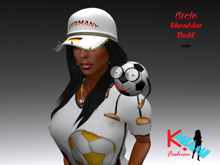 KMF Ernie Soccer Ball shoulder
