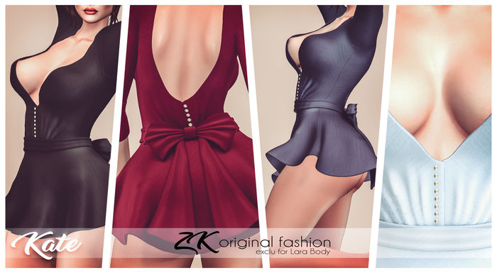 -:zk:- Kate Dress FATPACK -Add me