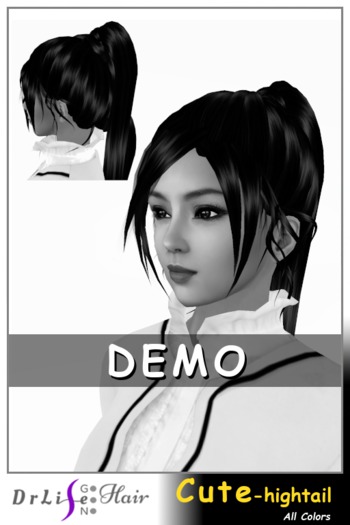 DrLifeGen3Hair Cute-hightail (All Colors) DEMO