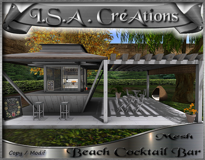 Beach Cocktail Bar  * Mesh * BOX