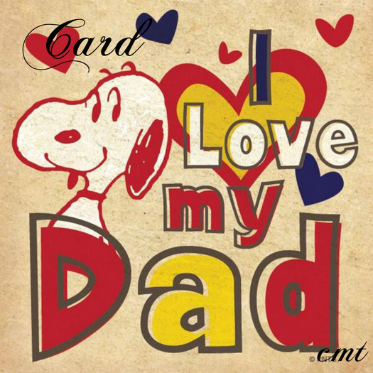 Love Dad Card