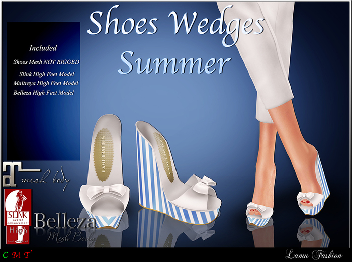 -Lamu Fashion-Shoes Wedges *Summer*