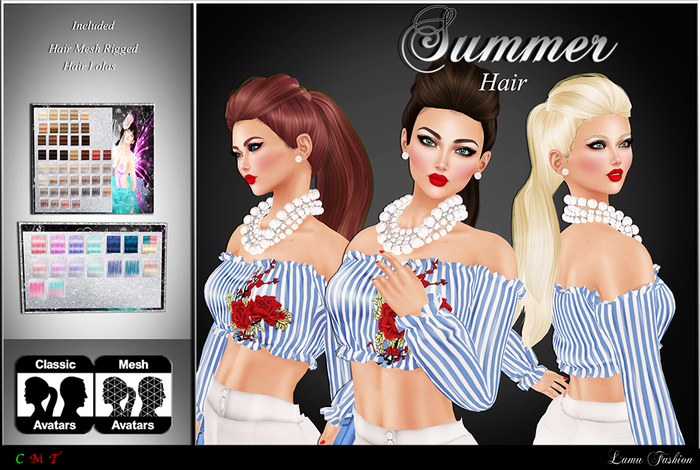 -Lamu Fashion-Hair Mesh *Summer*