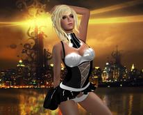 *LD* Maitreya Latex Corset Set