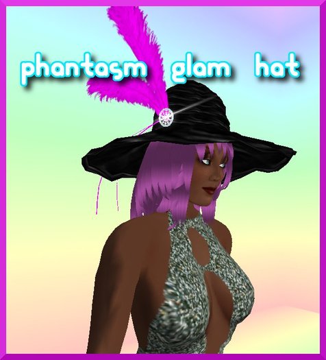 PHANTASM GLAMOUR SCULPTED HAT 