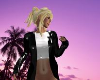 *LD* Maitreya Latex Jacket with Top