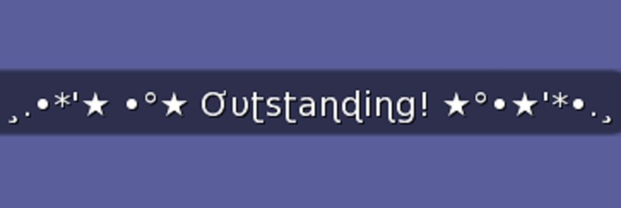 .:{ MG }:.  Outstanding! - Gesture (with Sound)