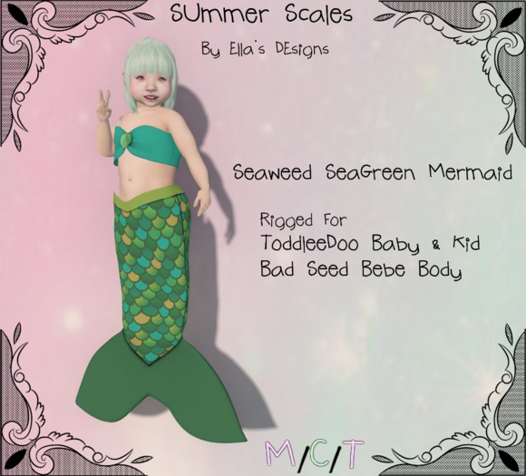 [ED] Seaweed SeaGreen Mermaid