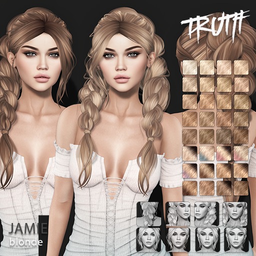 TRUTH Jamie (Fitted Mesh Hair) - Blonde