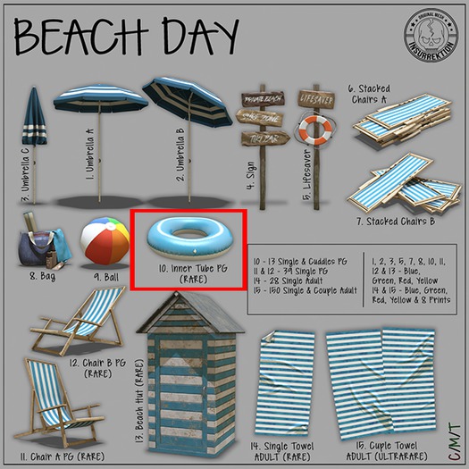 [IK] Beach Day - 10. Inner Tube - RARE (boxed)