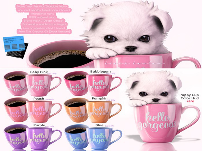 *[Black Bantam] Hello Gorgeous Mug Only Pumpkin