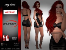 Brunsen! Helene Sexy Dress Black