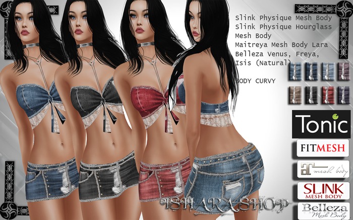 CANDANCE TOP AND SKIRT