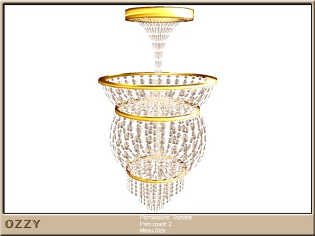 Second Life Marketplace - *$OZZY$* Light Fixture Gold