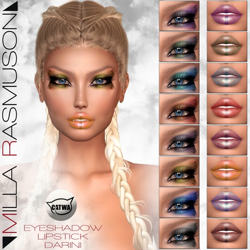 HUD MRM DEMO "Darini" Eyes/Lipstick for Catwa Head