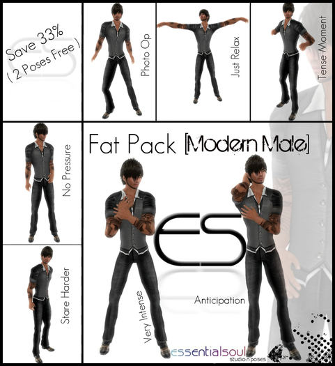 *ES* Couple poses - Amazed
