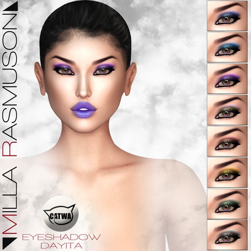 HUD MRM DEMO "Dayita" Eyes Makeup for Catwa Head