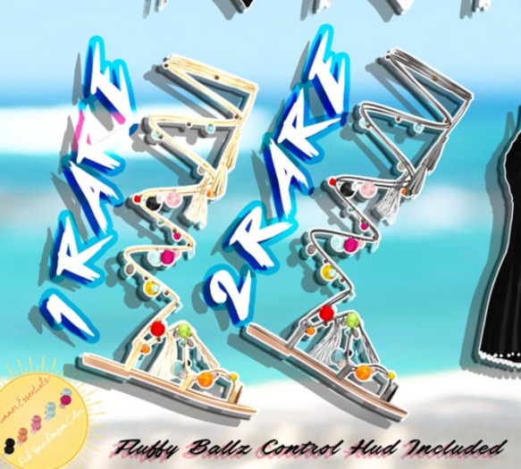 REIGN.- SUMMERTIME HAPPINESS SANDALS (MAITREYA)- #1 RARE
