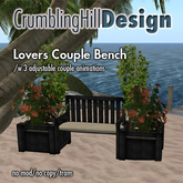 [CrumblingHills] Lovers Couple Bench