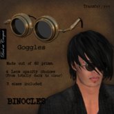 Steampunk glasses, highly detailed and waterproof :)
