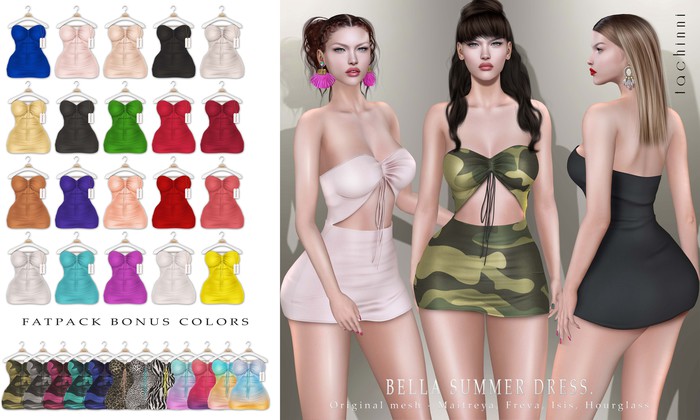 Tachinni - Bella Summer Dress - FAT PACK
