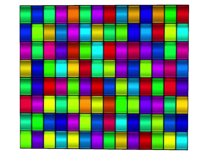 Rainbow Mosaic Texture