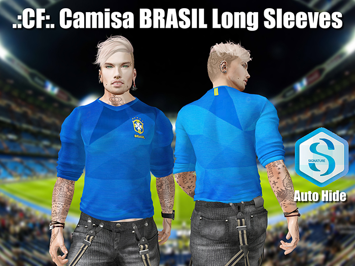 .:CF:. Brazil Blue Long Sleeves Signature