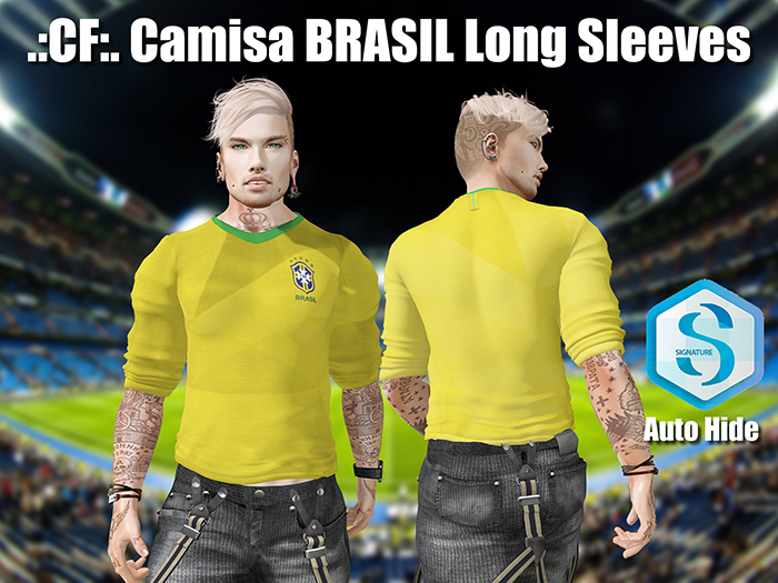 .:CF:. Brazil Yellow Long Sleeves Signature