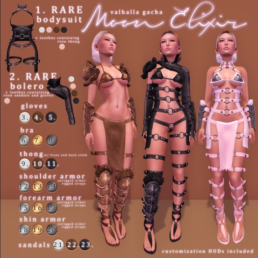 Moon Elixir - Valhalla Full set Cocoa Maitreya
