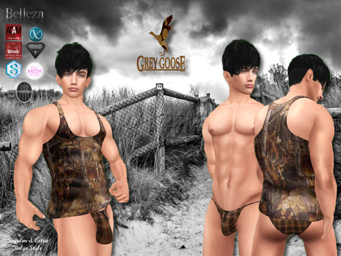 (WEAR ME) Beach Bay Lakeside Speedo/Tank Collection